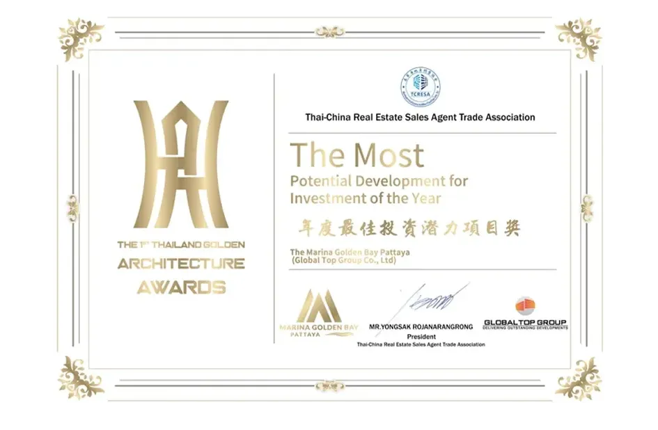 Global Top Group The Most Potential Development for Investment of the Year